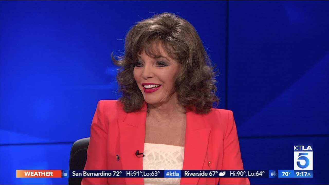 Joan Collins Talks 