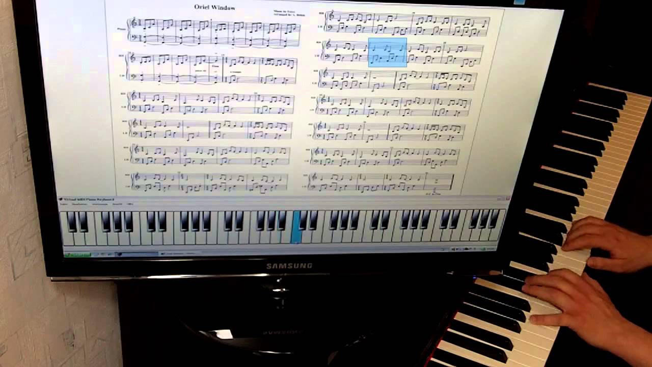 Enya - Oriel Window (Piano Tutorial)