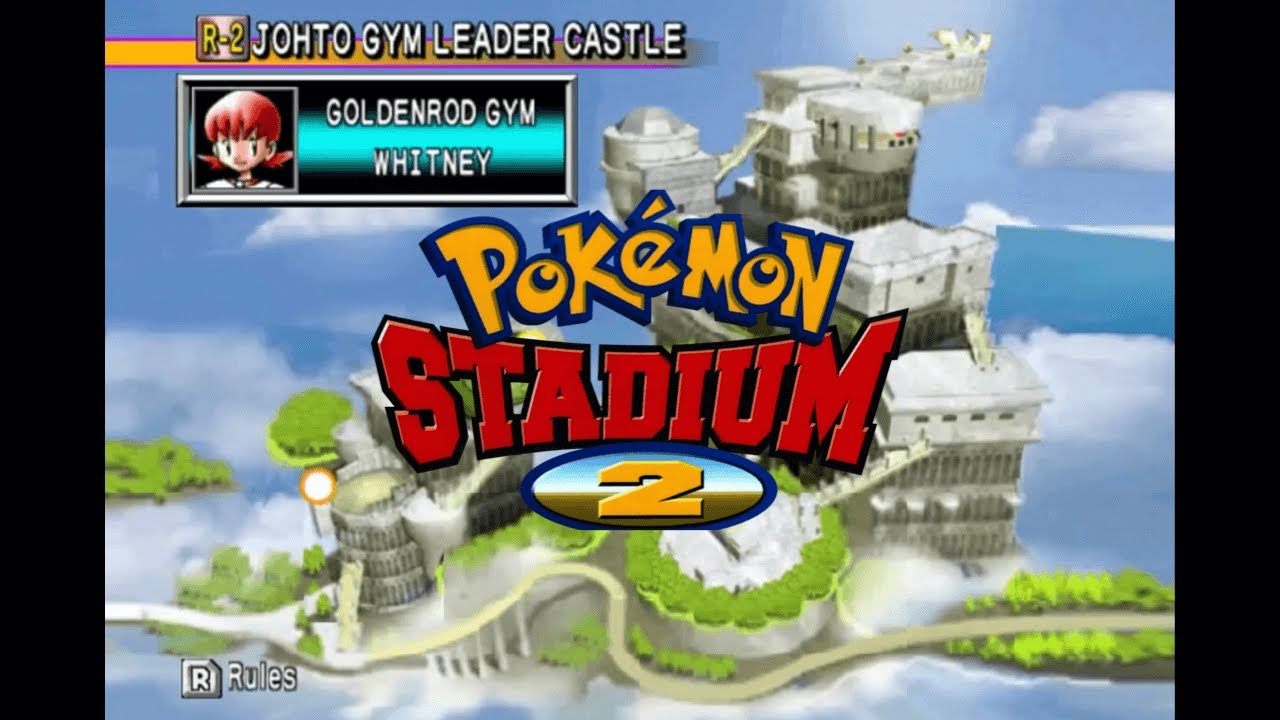 Спортзал Goldenrod (только аренда) — Pokemon Stadium 2