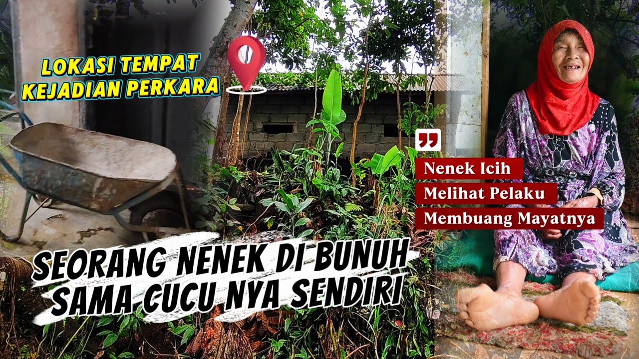 Sungguh Tragis‼️Seorang Nenek Di Bunuh Sama Cucu Nya Sendiri Karena Hal Sepele ??