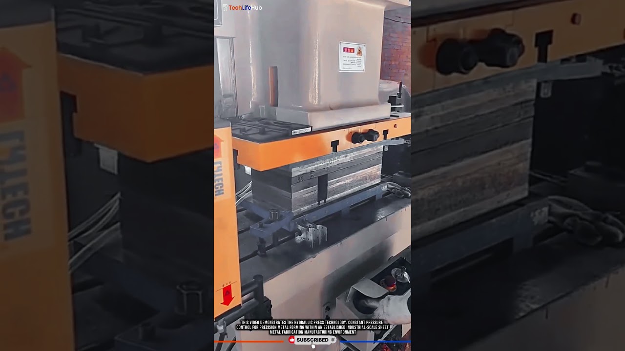 Hydraulic Press Technology: Constant Pressure Control for Precision Metal Forming #tech