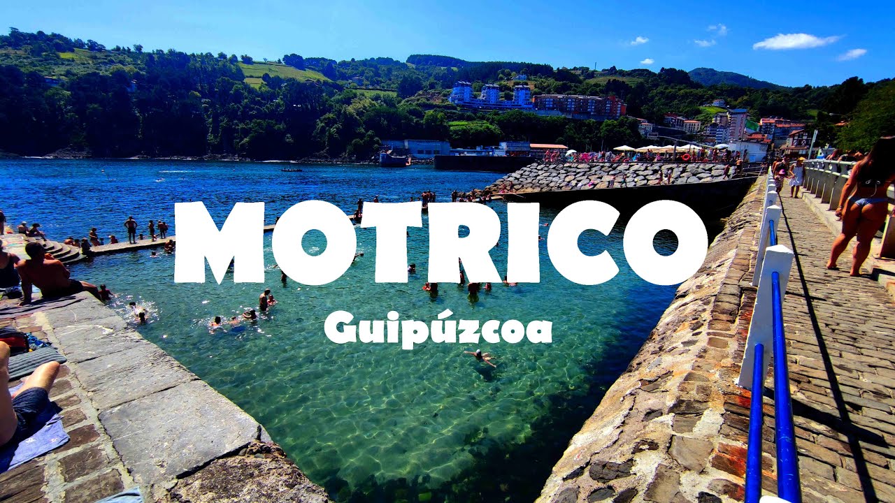 Beach & natural pools of Motrico (Guipúzcoa)