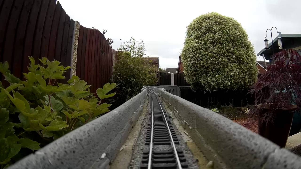 Cab ride on Worsley Dale Garden Railway