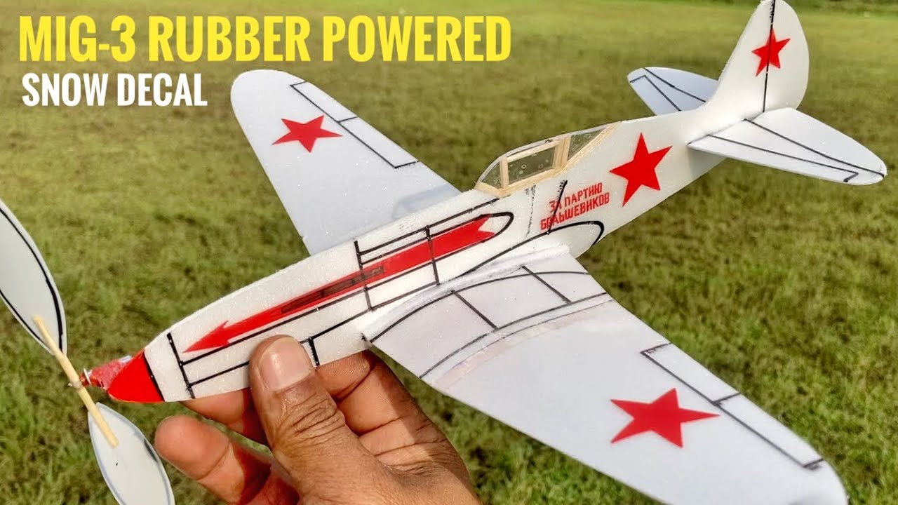Mig 3 No-cal Rubber Powered