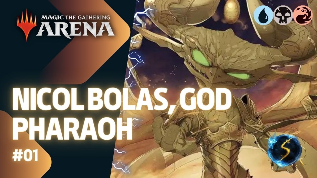 It's Showtime: Nicol Bolas, God-Pharaoh 💧💀🔥 #01 - MTG Arena - Historic Brawl