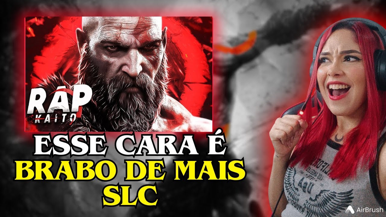 BOM DE MAIS!! Kratos (God of War) - Fantasma de Esparta | Kaito (Cherry React)