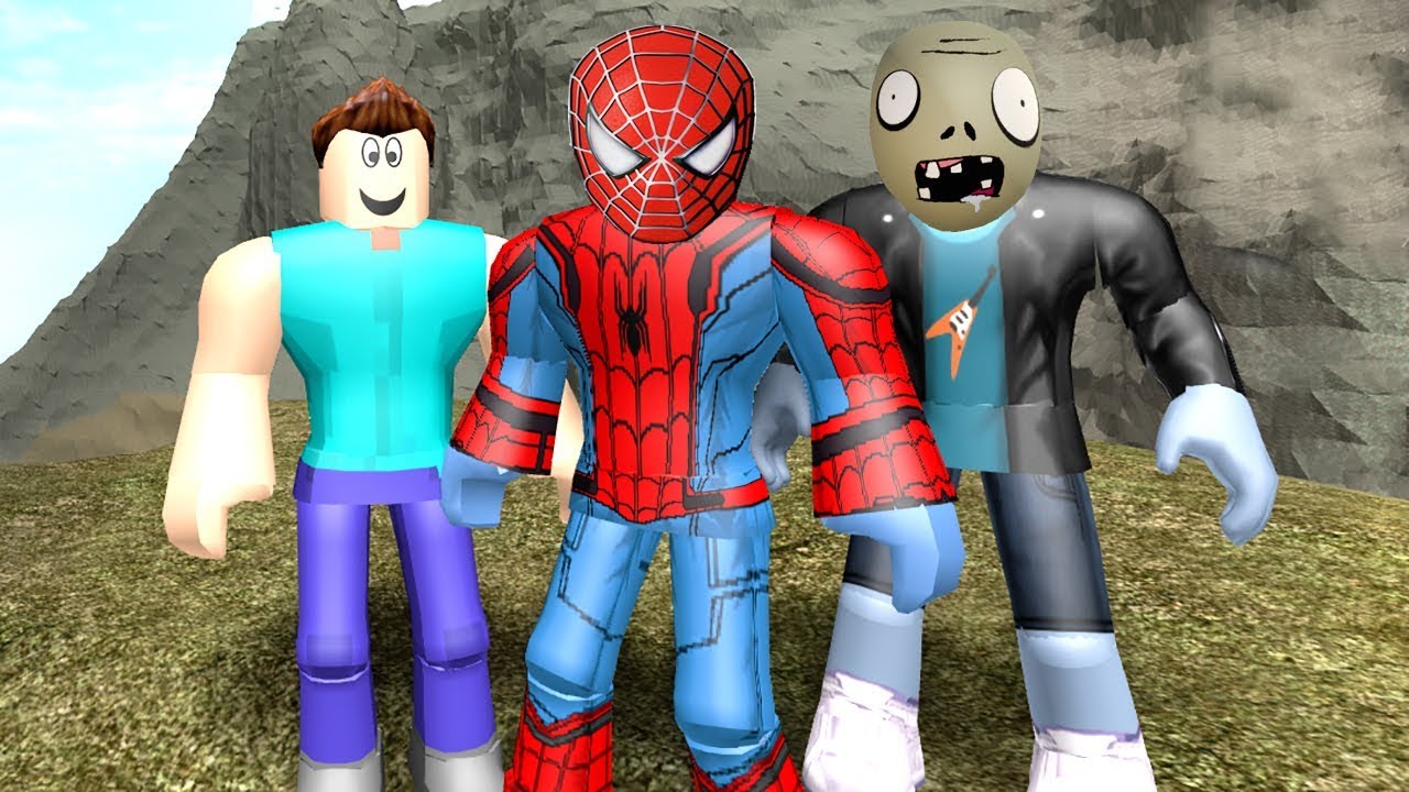 STEVE VE ZOMBİK UÇURUMDAN ATLADI - Roblox Broken Bones