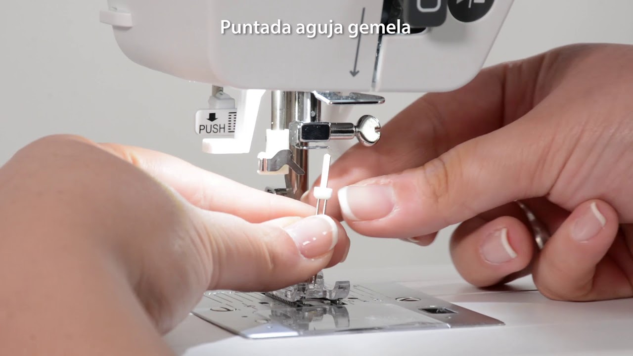 Bordadora y Máquina de coser Merritt Me H43 curso de uso y manejo completo