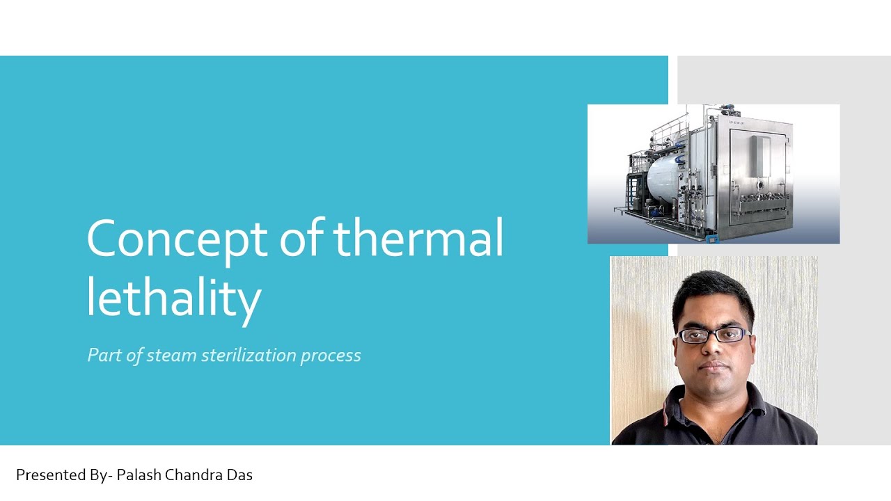 Concept of thermal lethality applying steam sterilization process (D-Value, Z- Value, Fphy and F0)