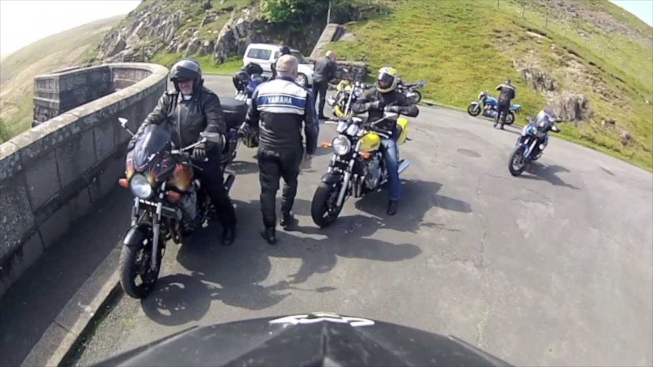 Yamaha xjr1300 owners club riding elan Valley