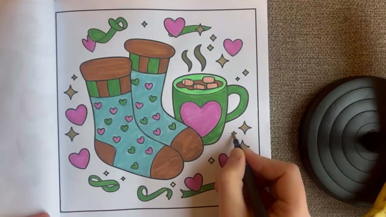 Coloring socks 🧦