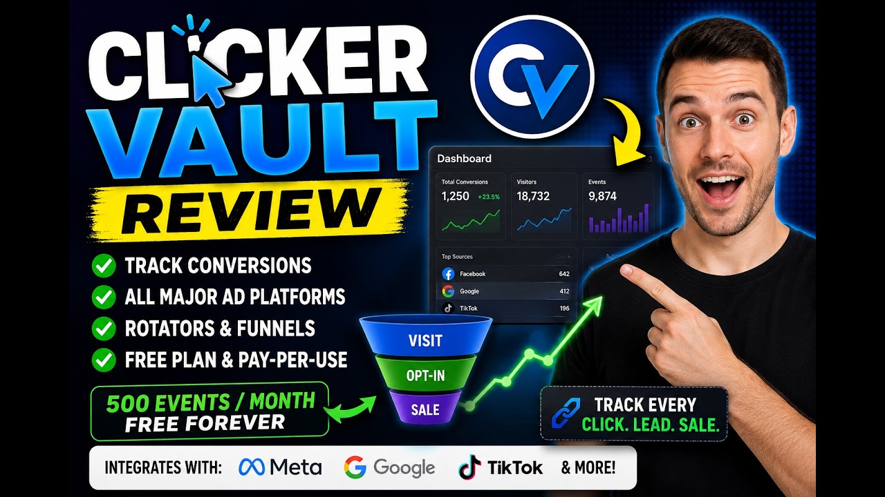 Обзор ClickerVault: бесплатное отслеживание конверсий для аффилиат-маркетологов?
