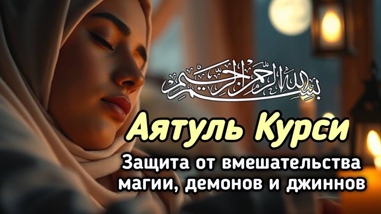 Аятуль Курси для защиты, спокойствия сердца и благословения