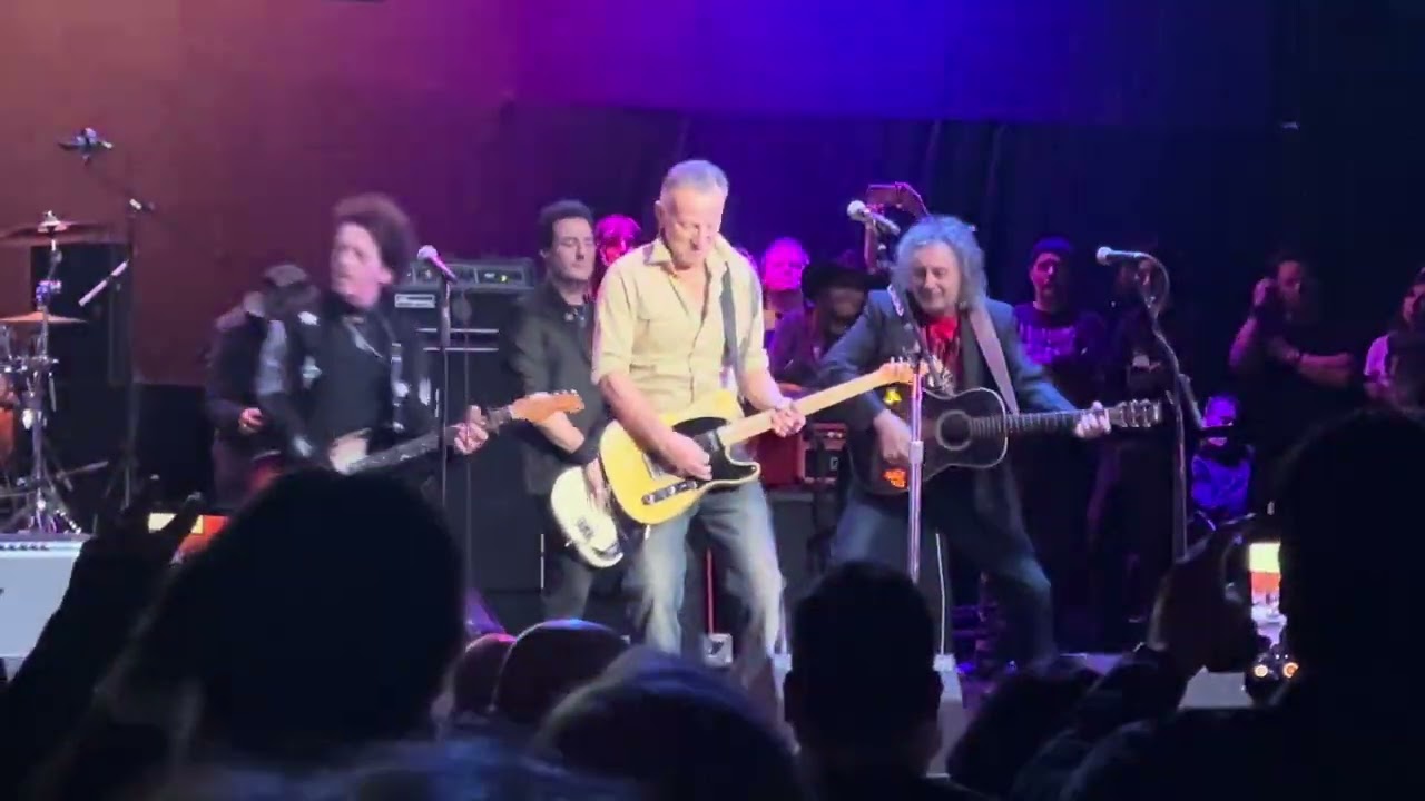 Willie Nile Band, Bruce Springsteen, James Maddock - One Guitar (Live)