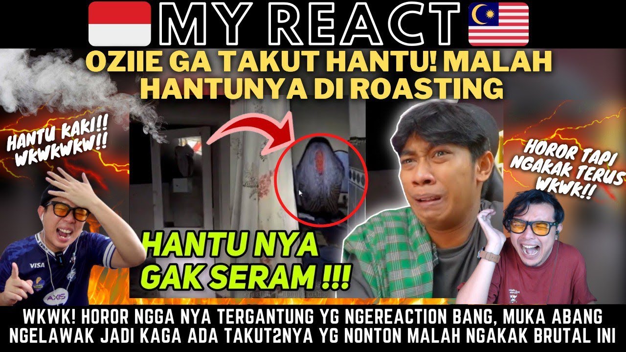 WKWKW! GA TAKUT MALAH NGAKAK PARAH! HANTU DI ROASTING!! WKWKW GA TAHAN LIHAT INI! WKWKW