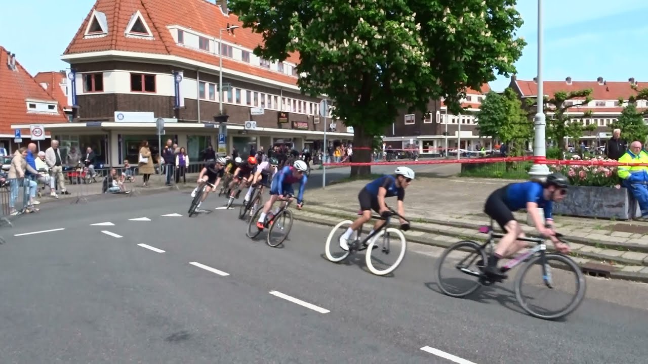 Wielerronde Purmerplein 2023 / Fixed Gear Mannen A / Amsterdam-Noord