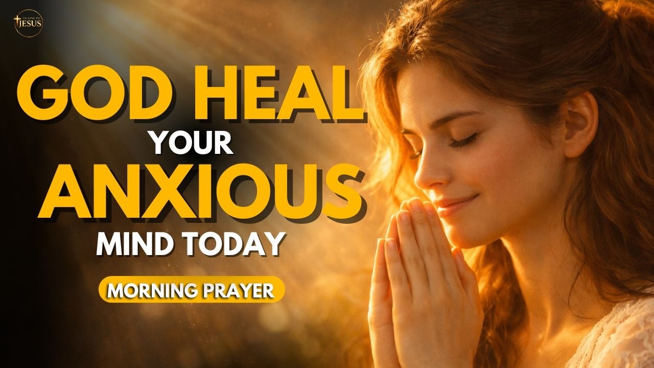 Morning Prayer to Calm an Anxious Mind and Find Peace - Talking to Jesus Official