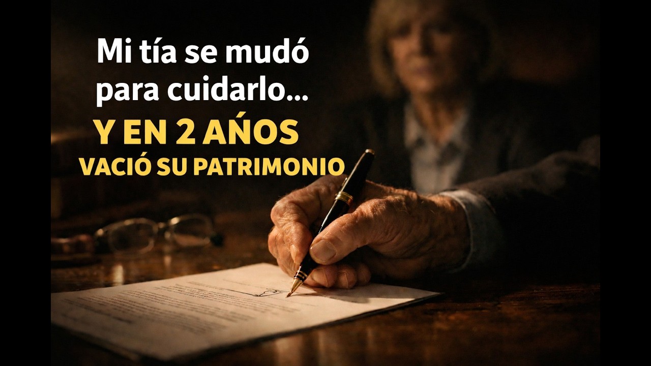 Mi abuelo firmó documentos y su propia hermana le vacio el patrimonio...LA FIRMA QUE NO RECUERDA
