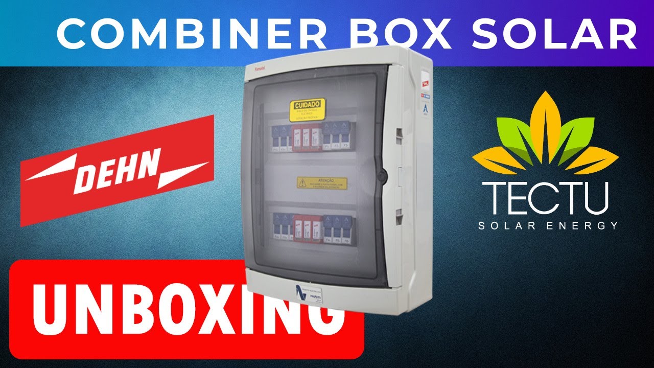UNBOXING CombinerBox / Solar StringBox PROAUTO/DEHN Solar Energy / TECTU Photovoltaic