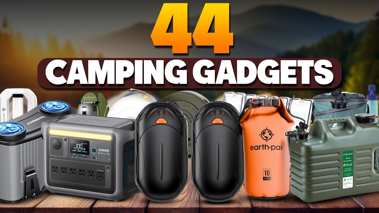 44 Mind Blowing Amazon Camping Gadgets You Need in 2026