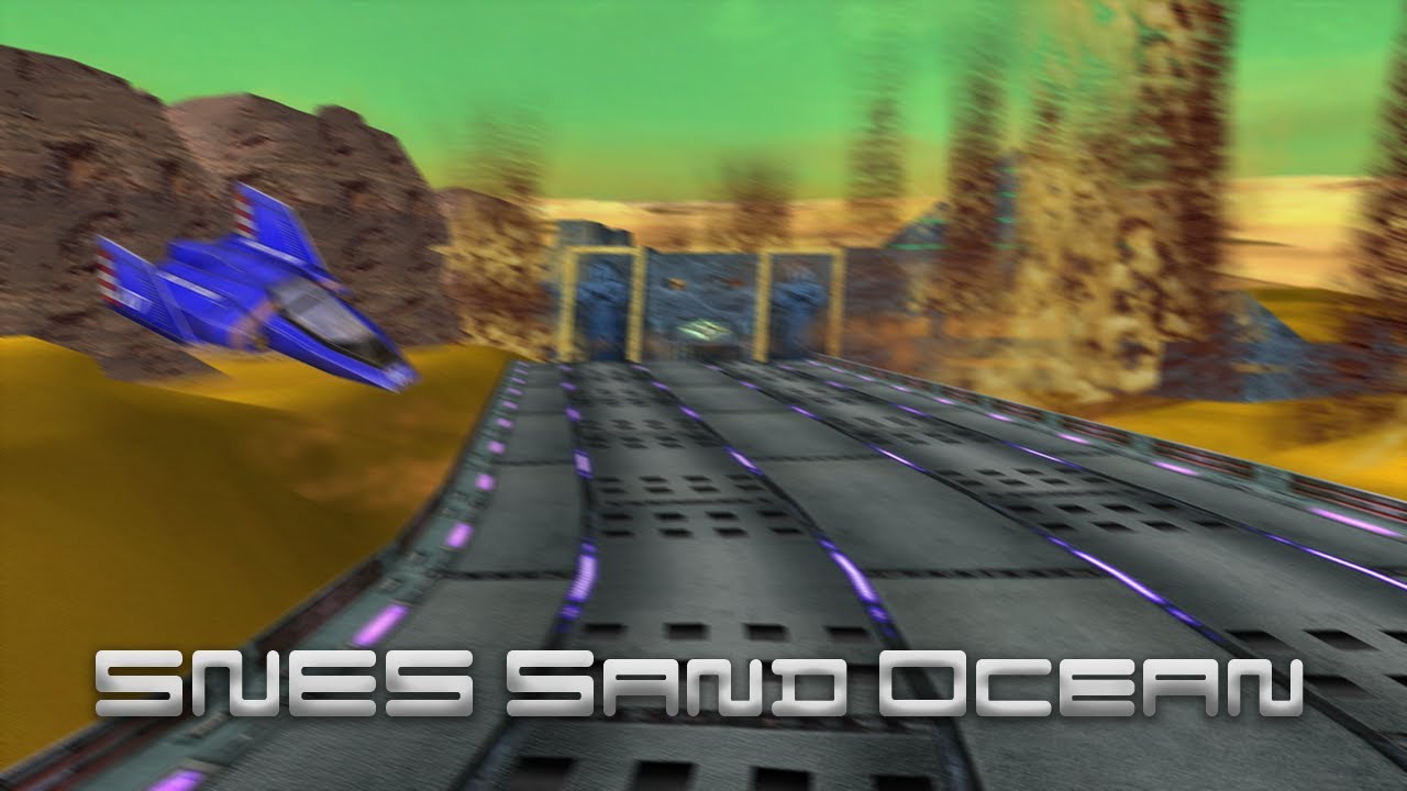 F-Zero DSX | SNES Sand Ocean (Remake)