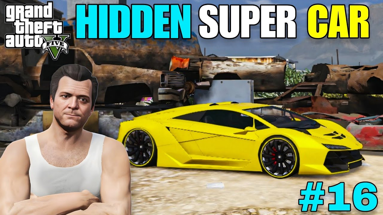 I FOUND SUPER CAR IN JUNKYARD| GTA 5 GAMEPLAY #16