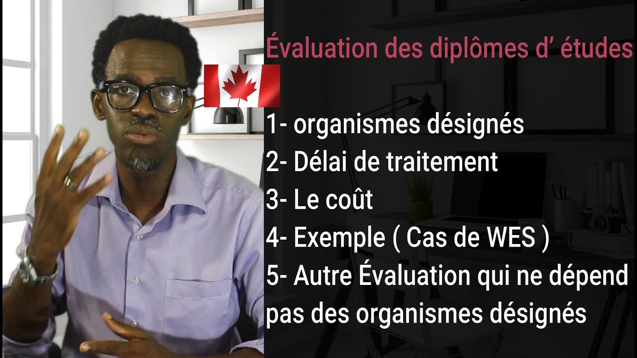Évaluation des diplômes d’ études au Canada