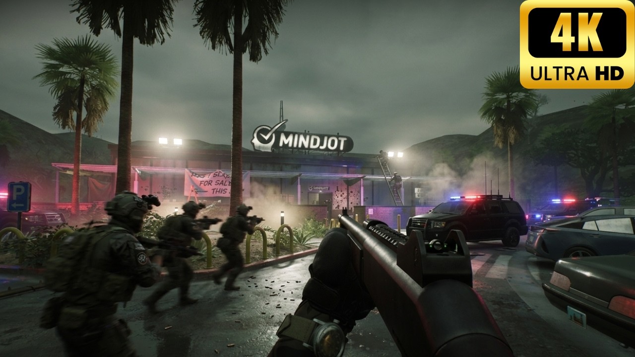 Immersive Tactical Gameplay ｜Ready or Not｜4K