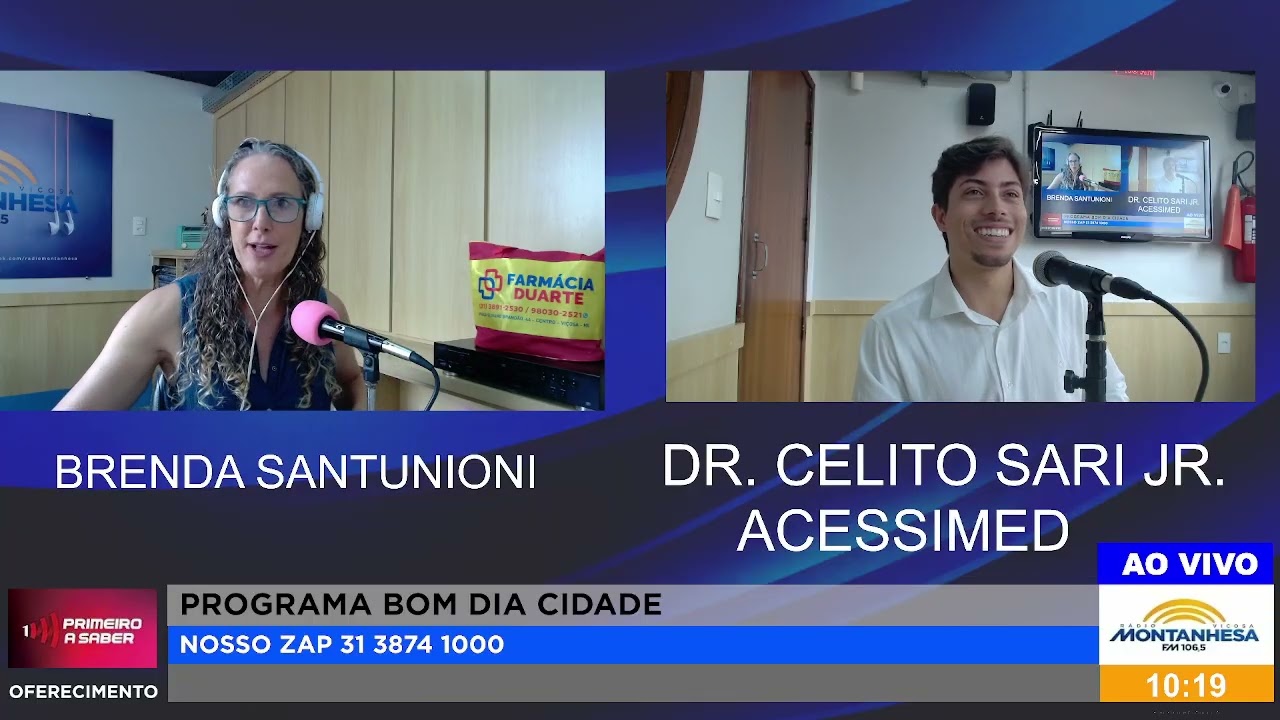 MOMENTO ACESSIMED: Dr. Celito Sari Jr. (31) 9 9946-9100