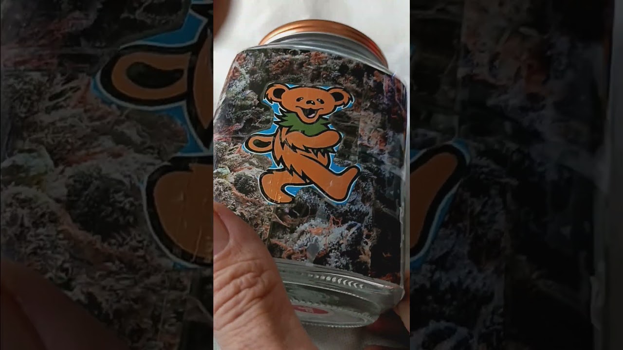 Custom cannabis jar