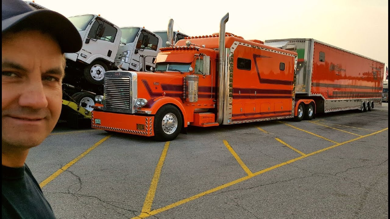 Orange Peterbilt - Custom Sleeper