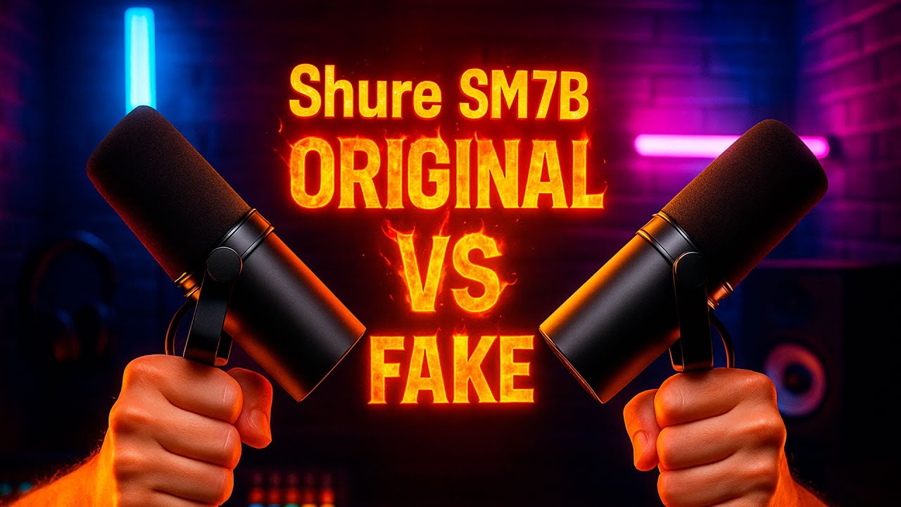 Оригинал или подделка? Проверяем микрофон Shure SM7B!