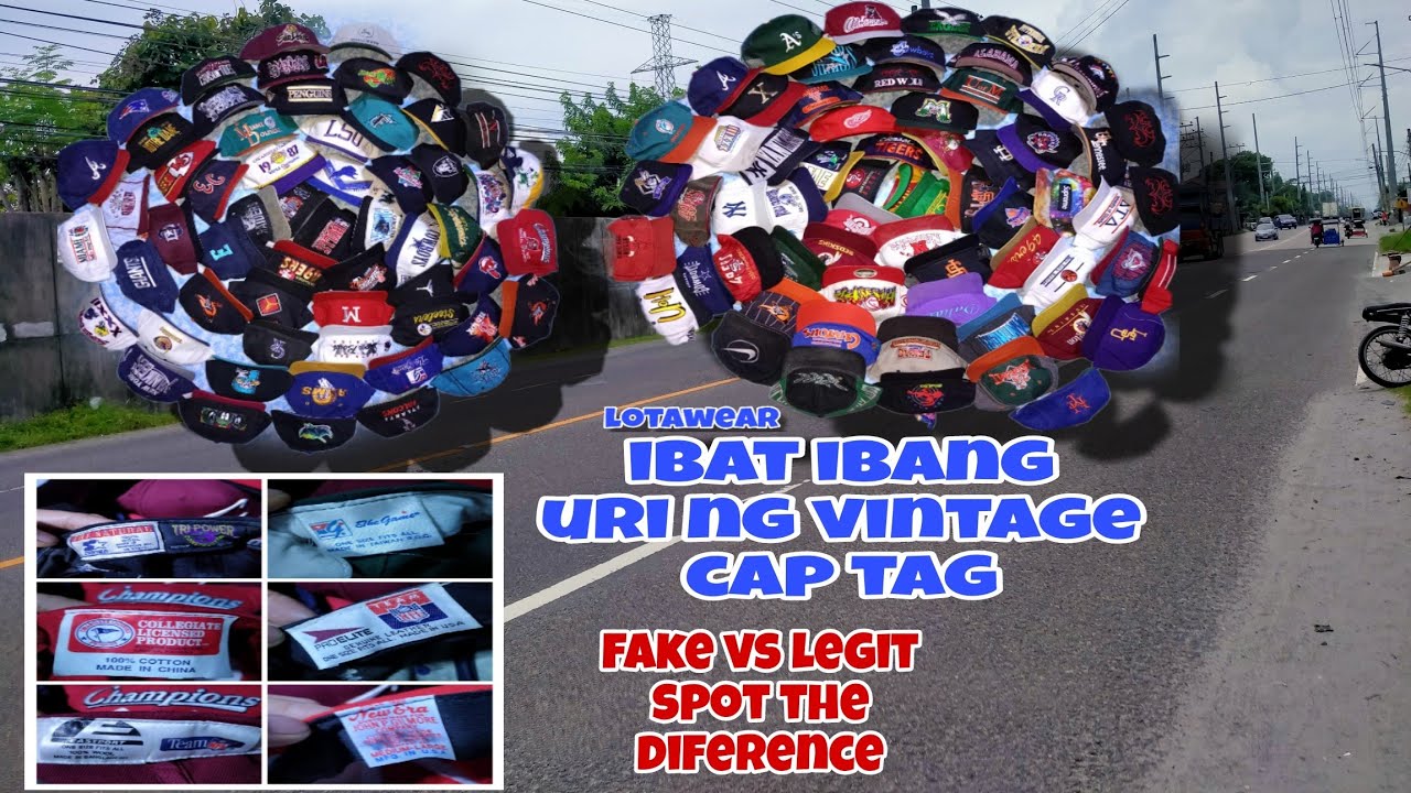 THRIFT EP #56 VINTAGE CAP TAG / HOW TO LEGIT CHECK VINTAGE CAP VS REPLICA.. MUST WATCH☝️☝️