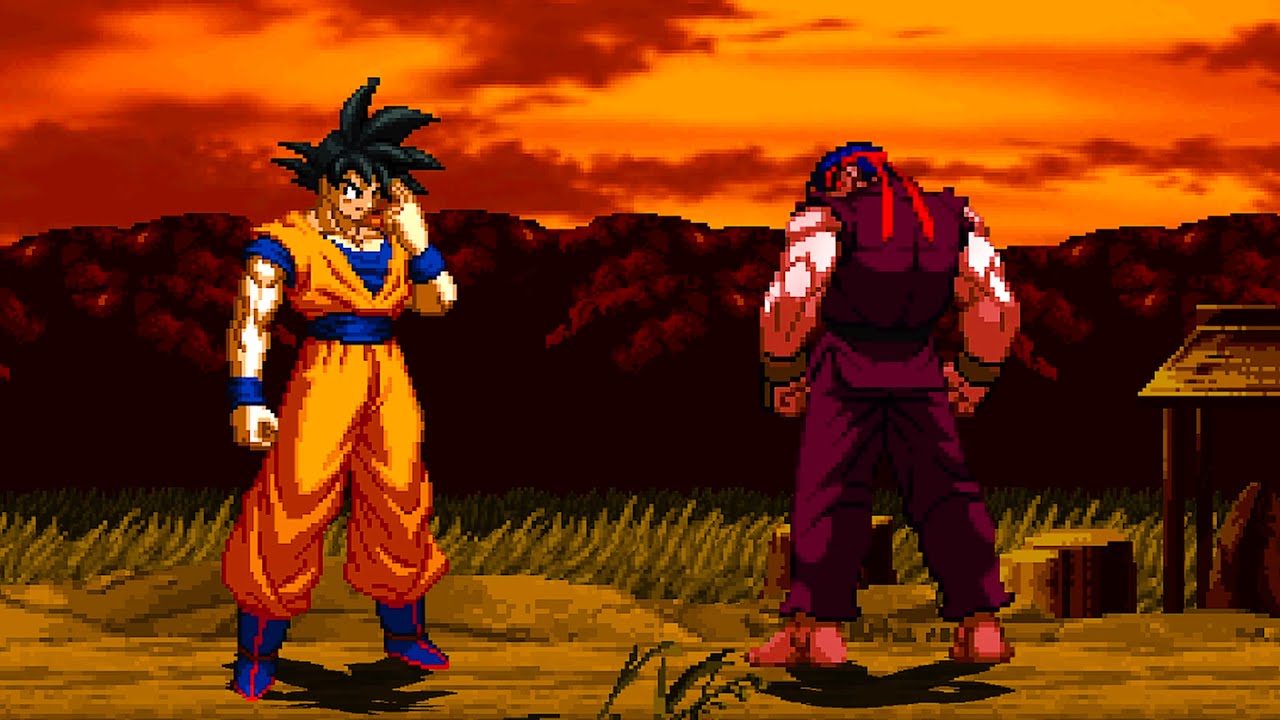 Goku Vs. Dragon Ryu - Unnatural