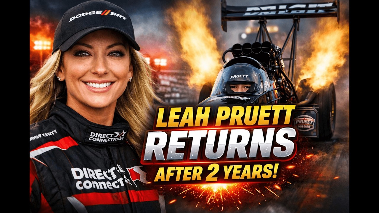 Leah Pruett RETURNS After 2 Years! Shocking Comeback to NHRA Top Fuel in 2026!
