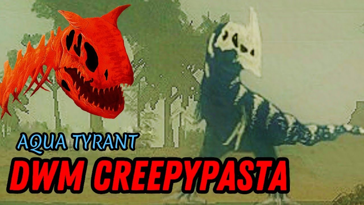 THE AQUA TYRANT (Dinosaur World Mobile Roblox CREEPYPASTA)