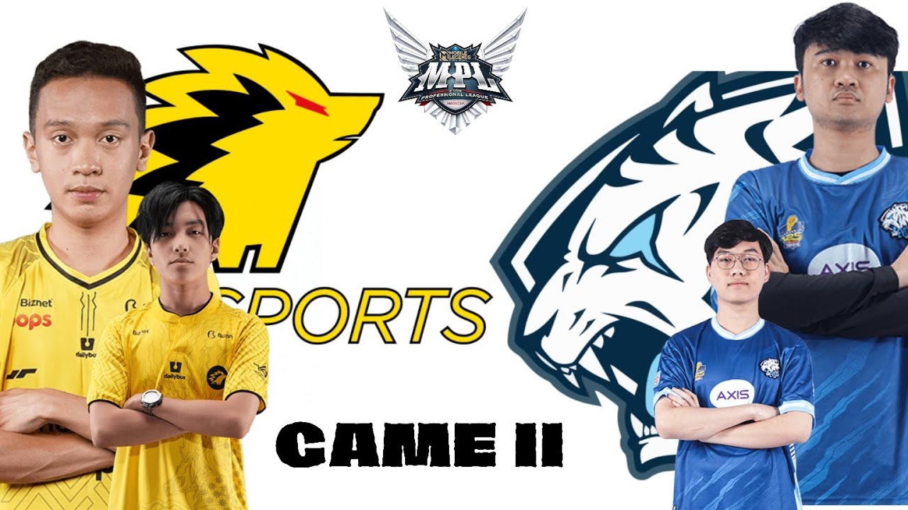 EVOS vs ONIC ‼️GAME II‼️MPLS12‼️#mplid12 #onicesports #bigetron #onicesports #Andrigameofficial