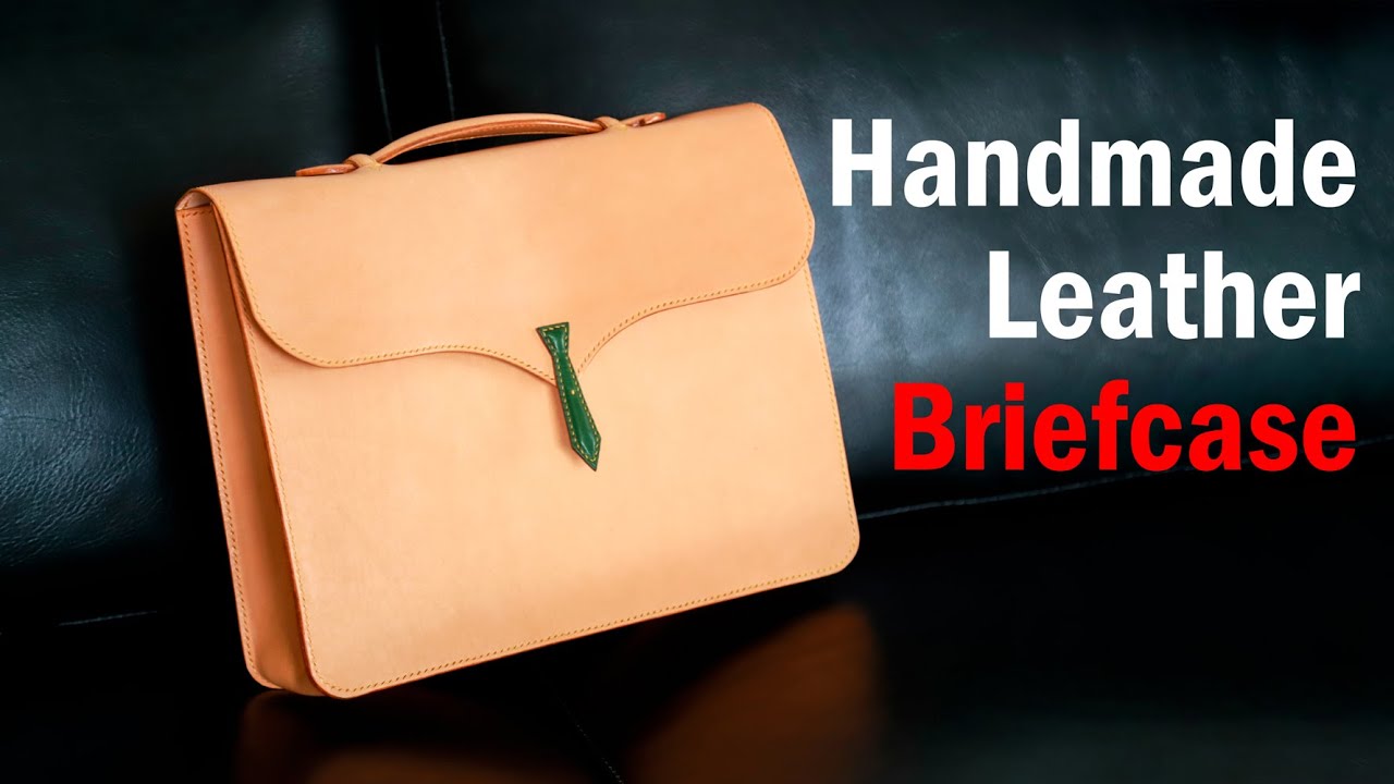 Making Leather Briefcase (leathercraft)