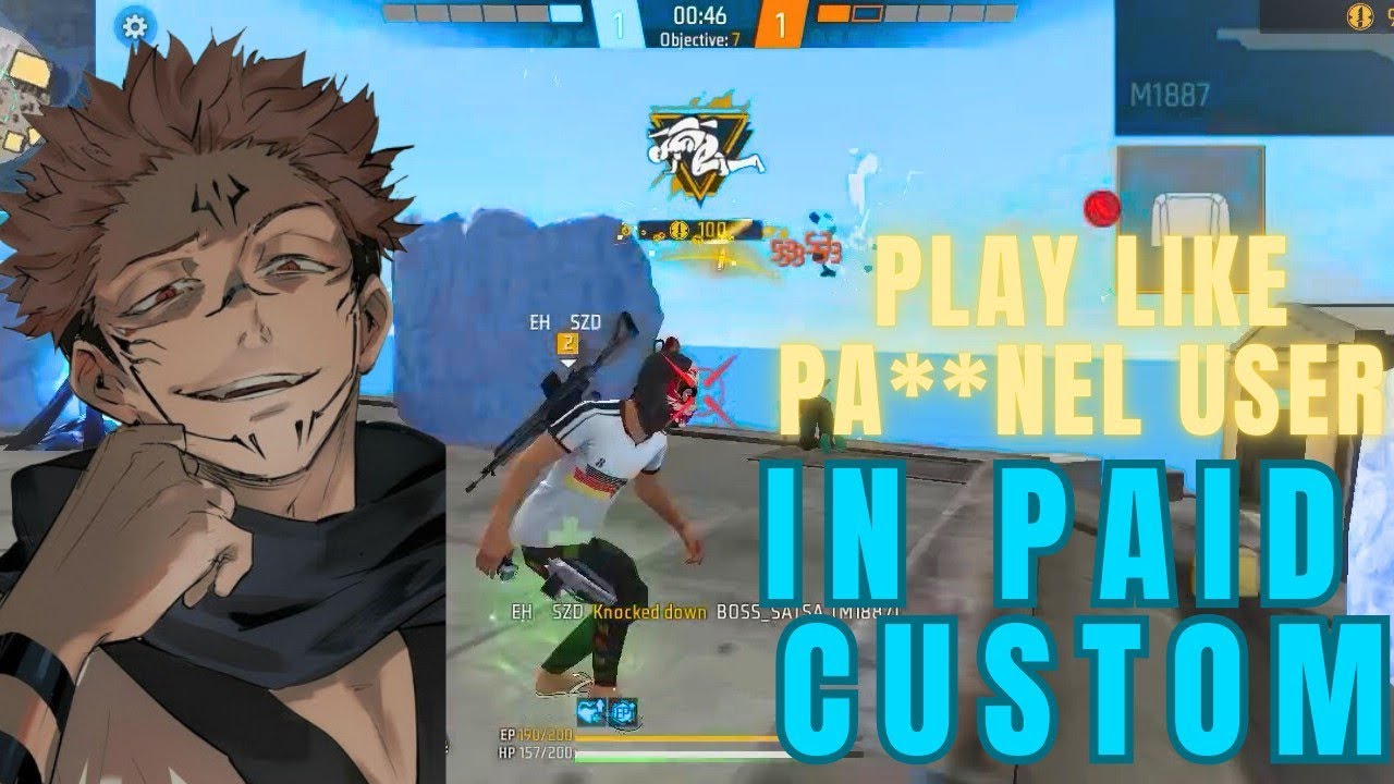 I AM USING A P@NEL NAME PRACTICE 🔥⚡ PAID ROOM DESTROYING !
