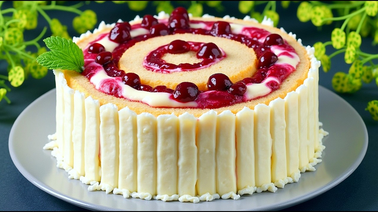 Kirschkuchen für die ganze Familie! Einfach, lecker und unglaublich schnell!