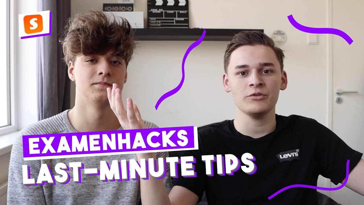 Last-minute examentips | Examenhacks