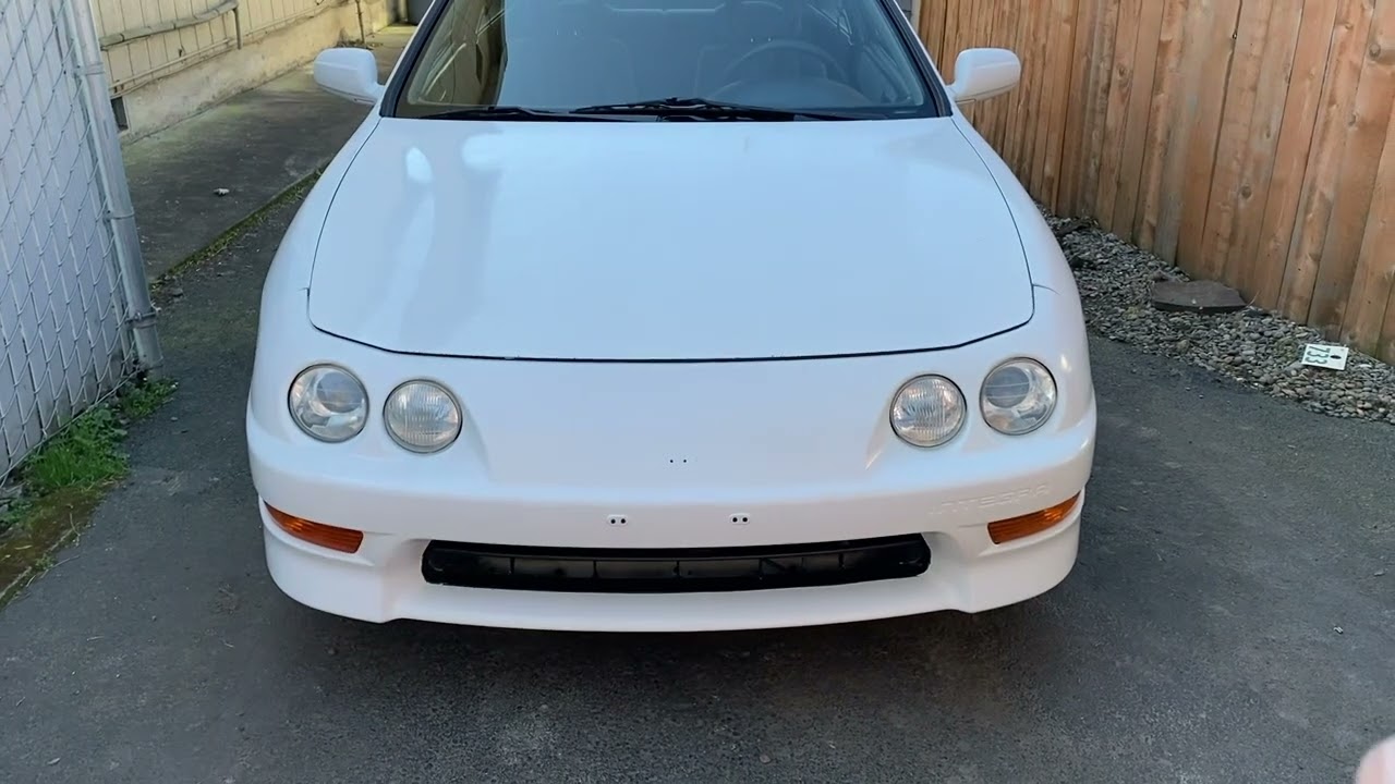 Acura Integra SAVED from the junkyard, nearly completed restoration process with discontinued parts