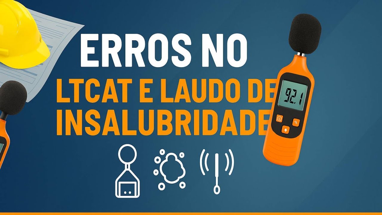 Principais erros no LTCAT e laudo de insalubridade - E como evitá-los 💥