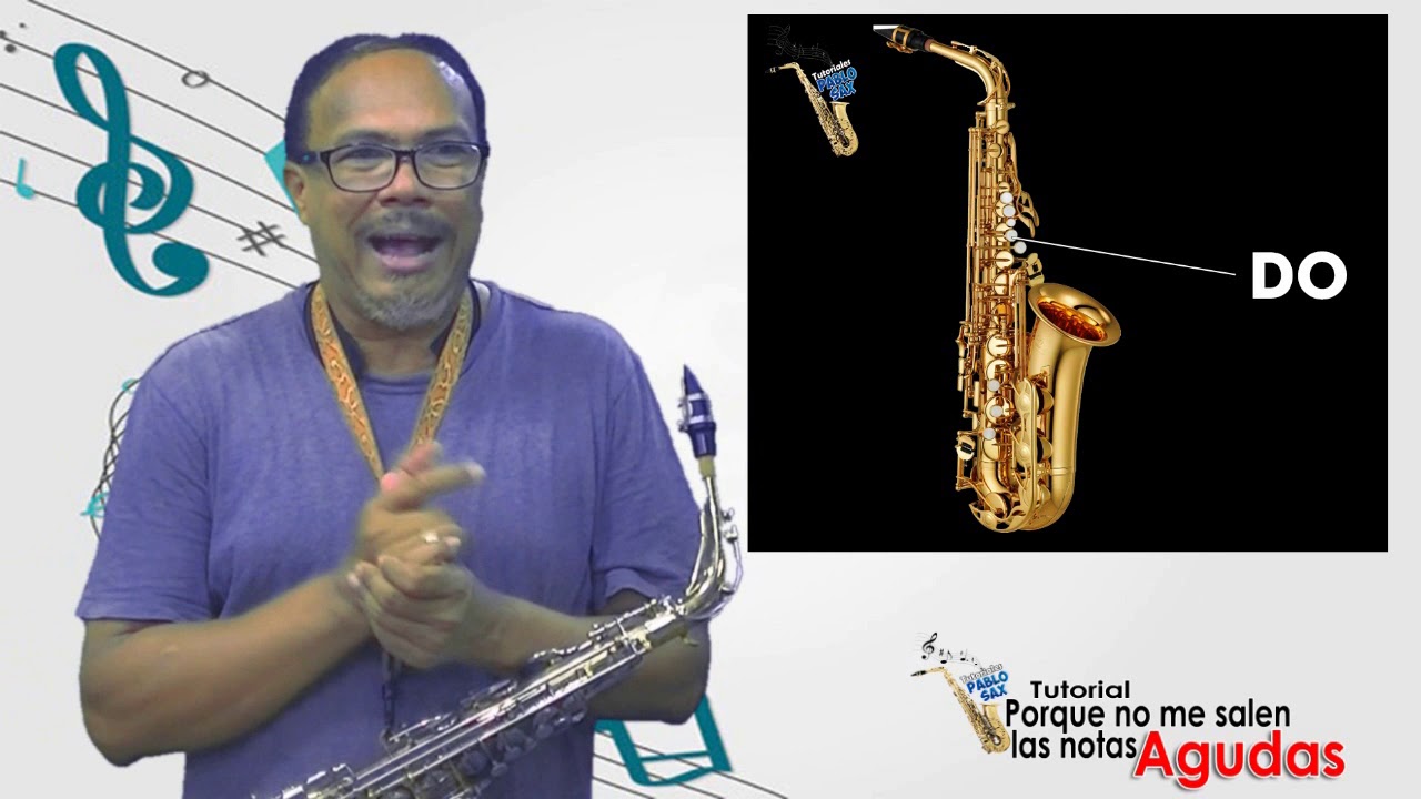 TUTORIAL EN SAXO ALTO ¿PORQUE NO PUEDO TOCAR LAS NOTAS AGUDAS?