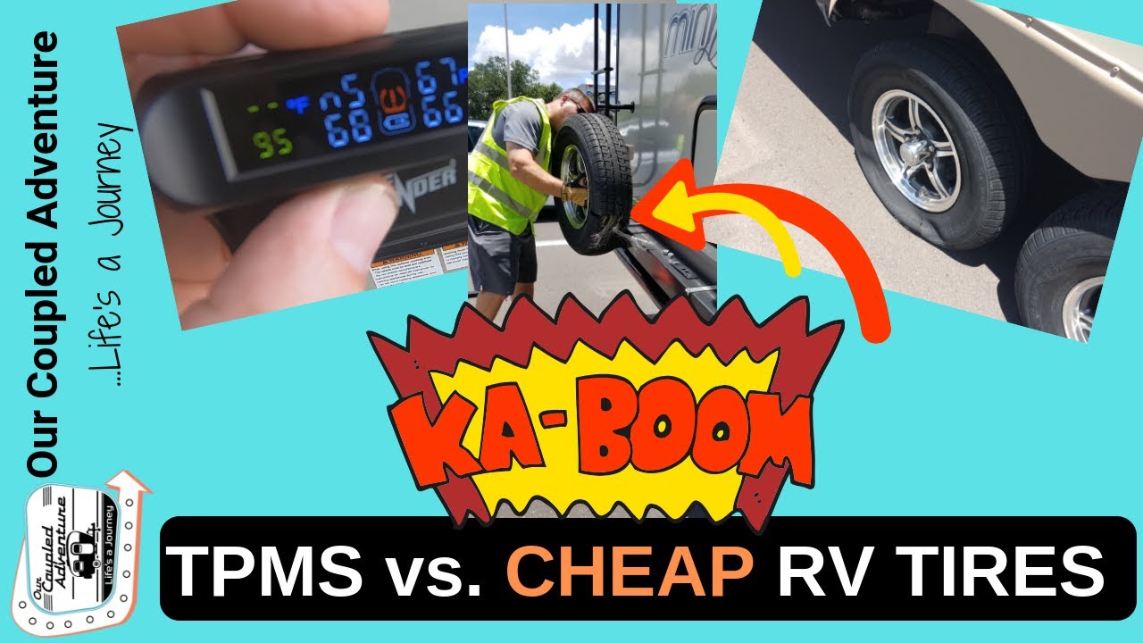 ARE RV TIRE PRESSURE MONITORING SYSTEM WORTH IT vs. CHEAP CHINESE TIRES//RV TIRE SAFETY//RV TPMS.