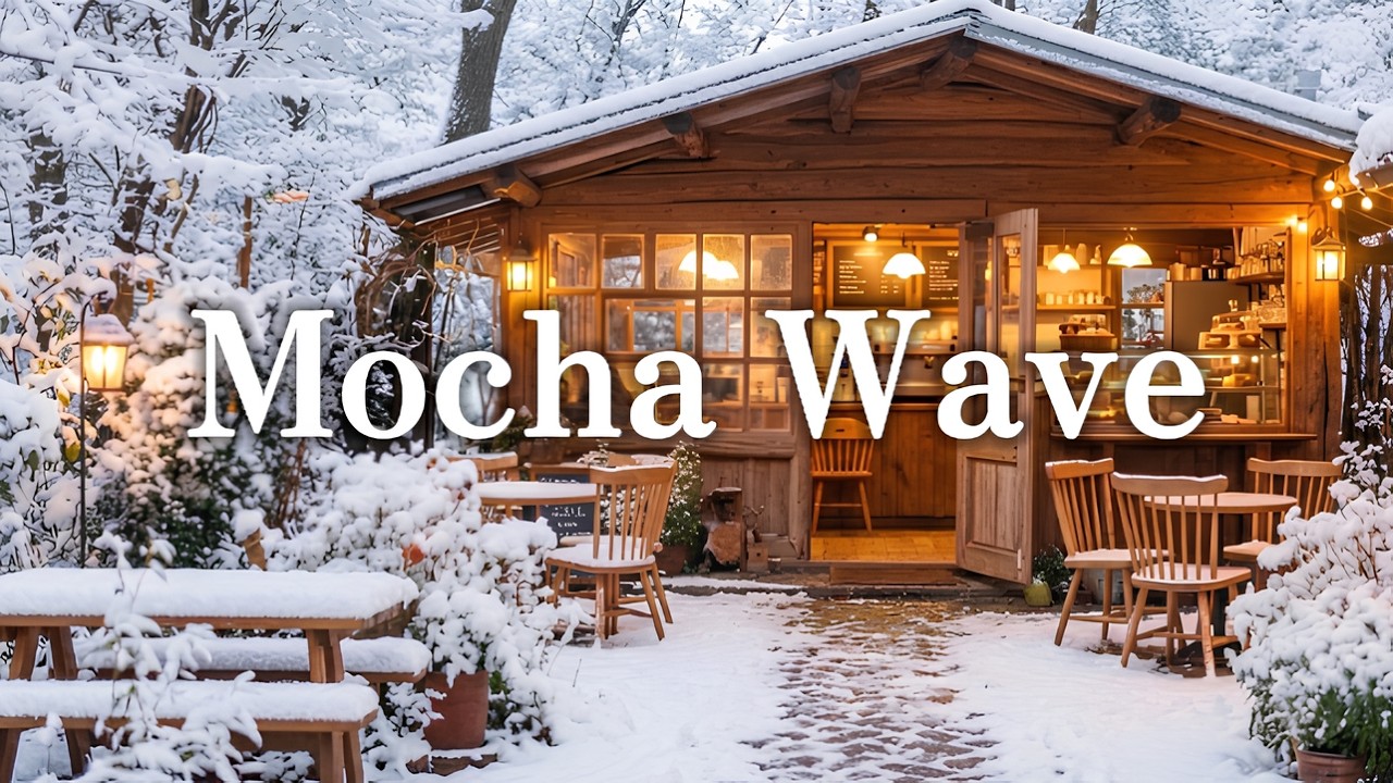 Playlist ☃️겨울 숲속 카페에서 아침에 듣기 좋은 조용한 카페 음악 ㅣ 잔잔한 겨울 감성 200% BGM 🎧ㅣ Mocha Wave Winter Music