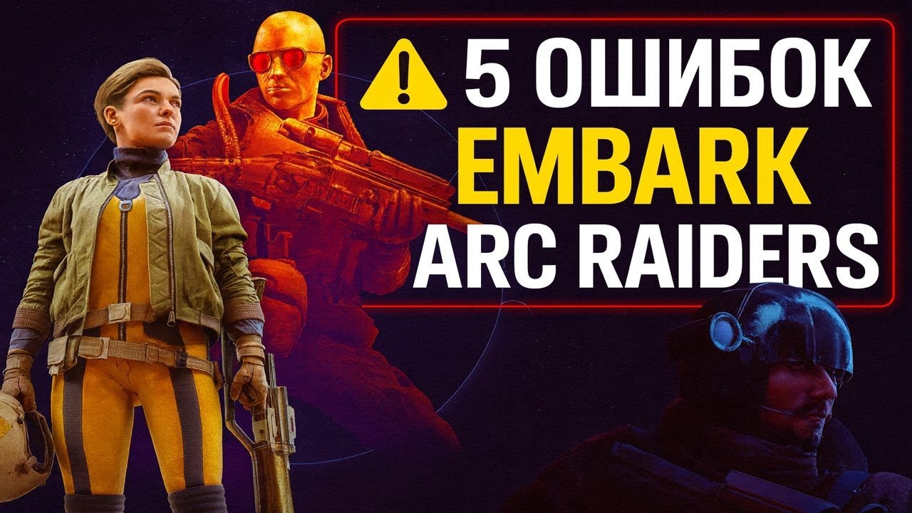 🔥 5 ОШИБОК, КОТОРЫЕ EMBARK НЕ ДОЛЖНЫ ПОВТОРИТЬ В ARC RAIDERS ⚠️