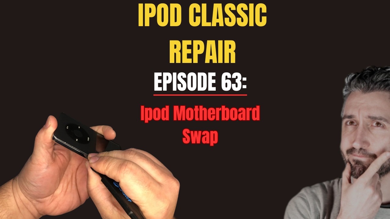 Ремонт iPod Classic, эпизод 63: Замена материнской платы iPod