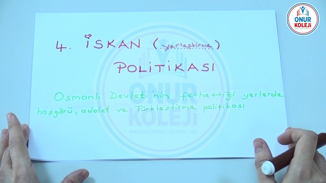 YKS Tarih Konu Anlatımı Osmanlı Devleti Kuruluş Dönemi 1