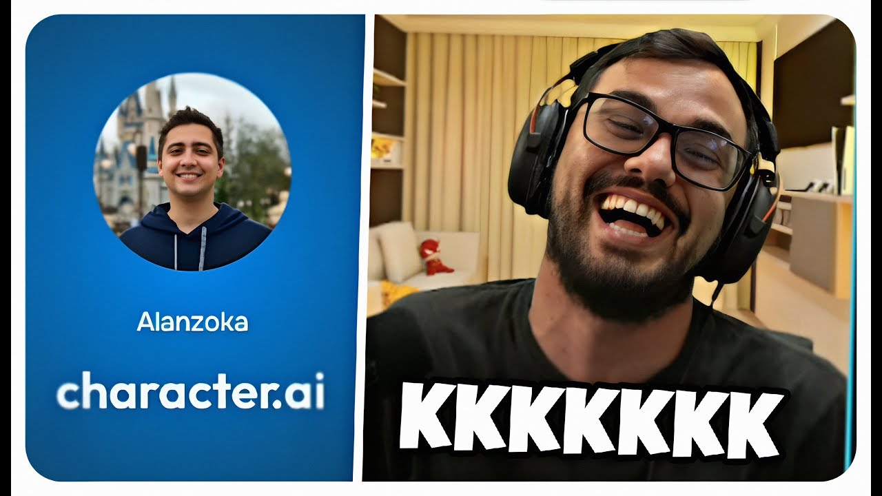 FALL QUEBROU conversando com a IA do ALANZOKA !!
